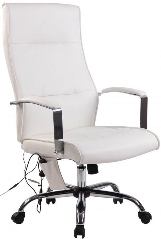 Kancelářská židle BHM GERMANY Portla, bílá