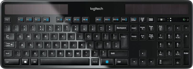 Klávesnice Logitech Wireless Solar Keyboard K750 - UK