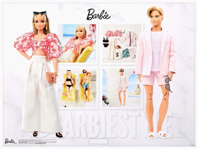 Mattel @Barbiestyle Módní duo Barbie a Ken, HJW88