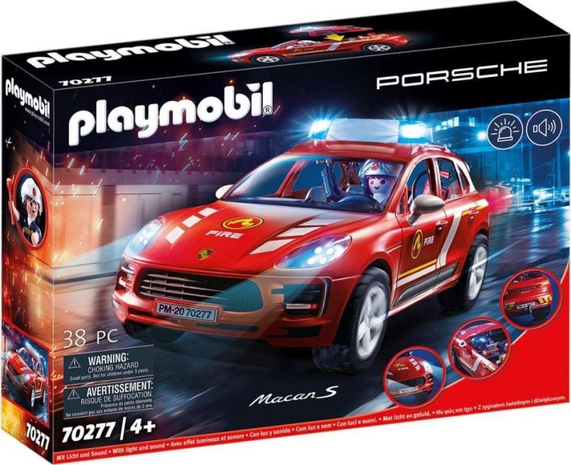 PLAYMOBIL® Porsche 70277 Porsche Macan S Hasiči