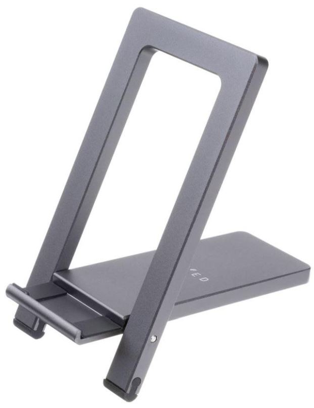 Držák na mobilní telefon FIXED Frame Pocket na stůl pro mobilní telefony Space Grey