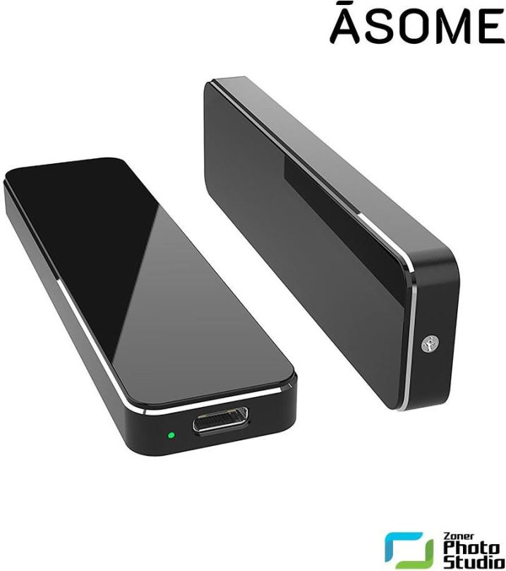 Externí disk ASOME Elite Portable 512GB - černá