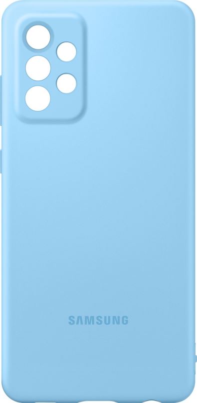 Kryt na mobil Samsung silikonový zadní kryt pro Galaxy A72 modrý