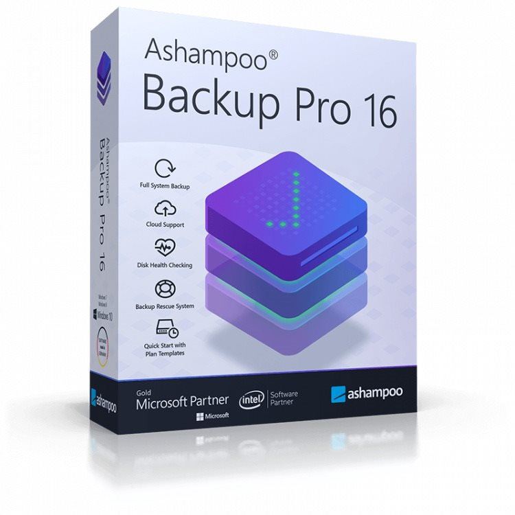 Zálohovací software Ashampoo Backup Pro 16 (elektronická licence)
