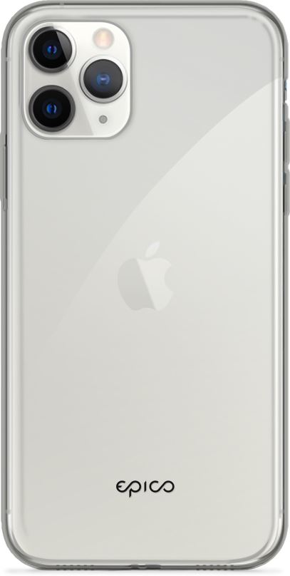 Kryt na mobil Epico Twiggy Gloss iPhone 11 PRO černý transparentní