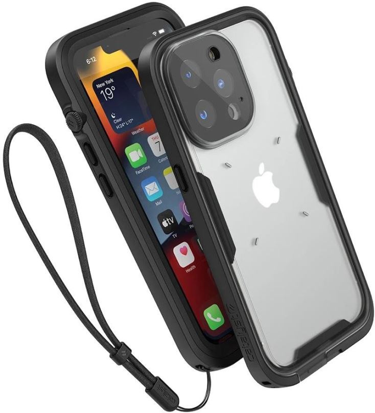 Pouzdro na mobil Catalyst Total Protection case Black iPhone 13 Pro