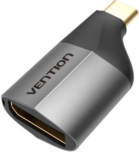 Redukce Vention Type-C (USB-C) to DisplayPort (DP) Adapter Gray Metal Type
