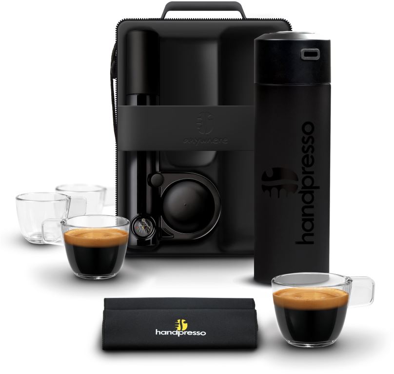 Cestovní kávovar Handpresso Outdoor SET Hybrid Black