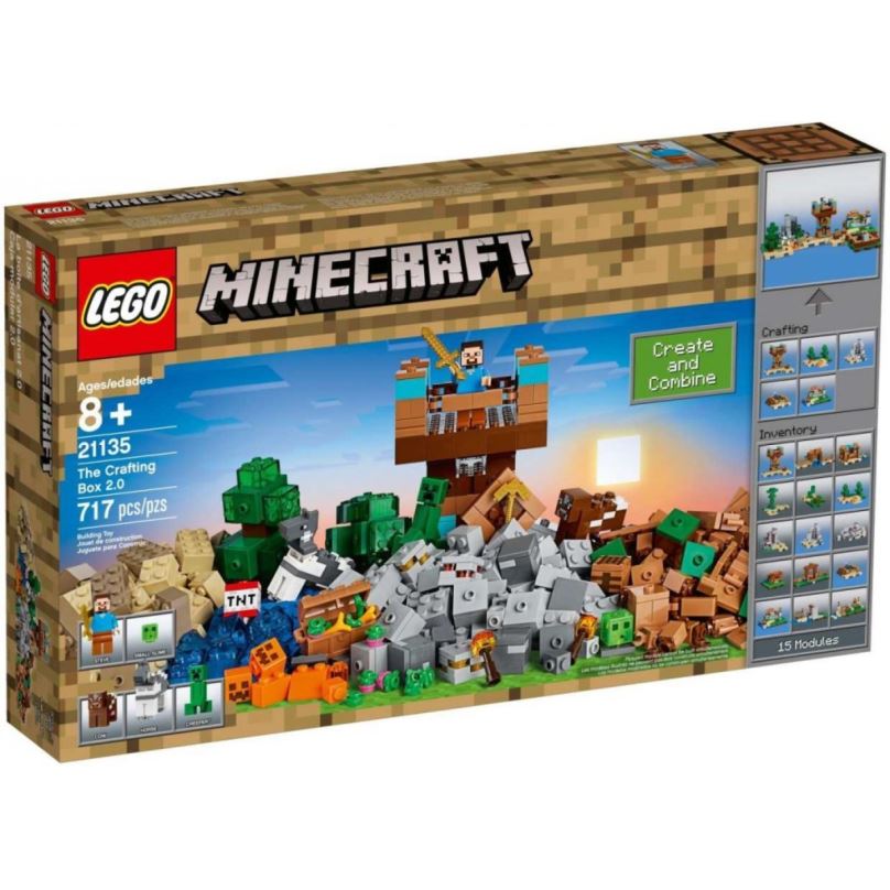 Stavebnice LEGO Minecraft 21135 Kreativní box 2.0