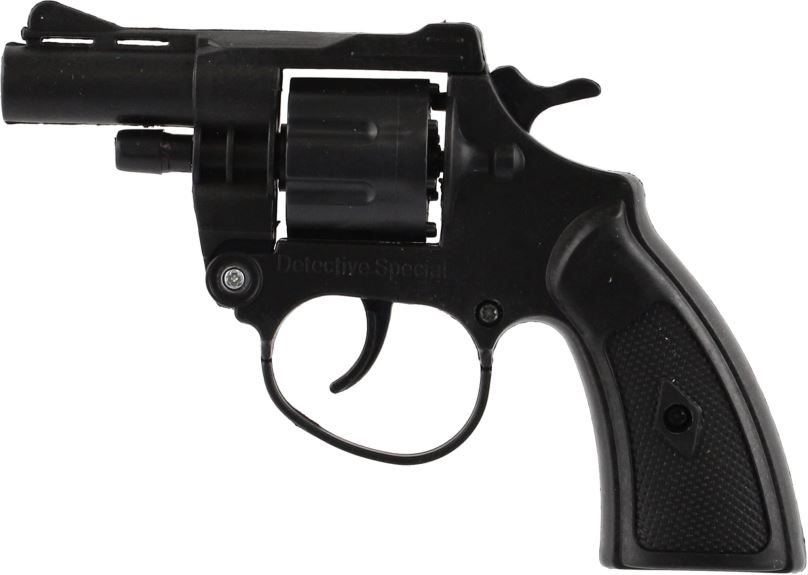 Dětská pistole Teddies Revolver na kapsle 13 cm