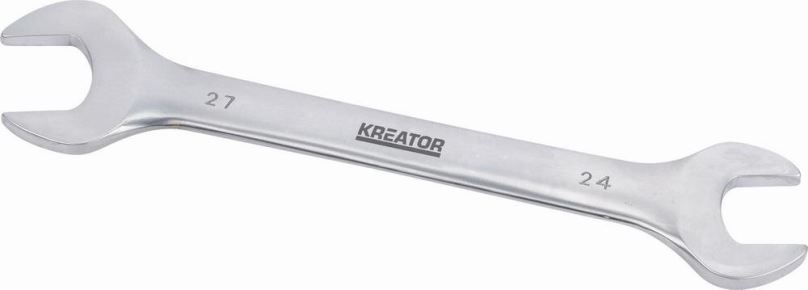 Plochý klíč Kreator KRT501009 Oboustranný klíč otevřený 24x27250mm