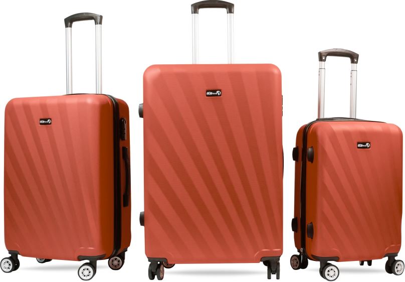 Sada kufrů Aga Travel Sada cestovních kufrů MR4653 Červená