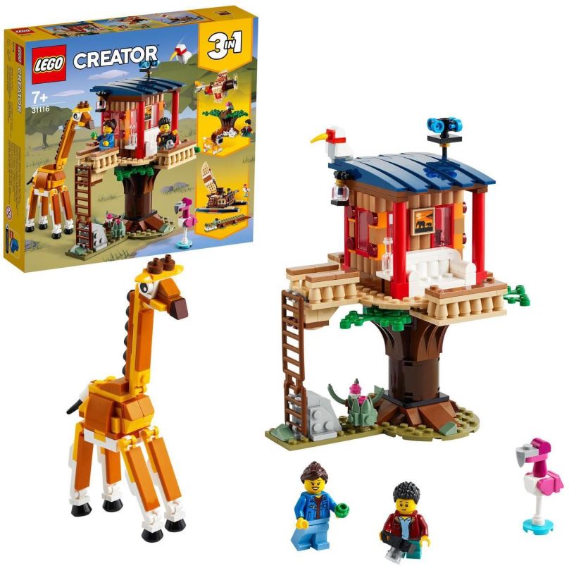 LEGO stavebnice LEGO® Creator 3 v 1 31116 Safari domek na stromě