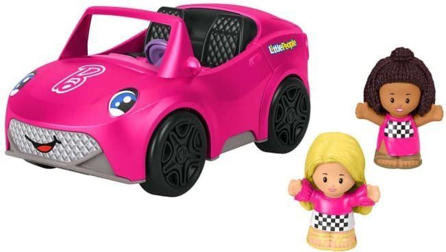 Auto Fisher Price Little People Barbie Kabriolet se zvuky