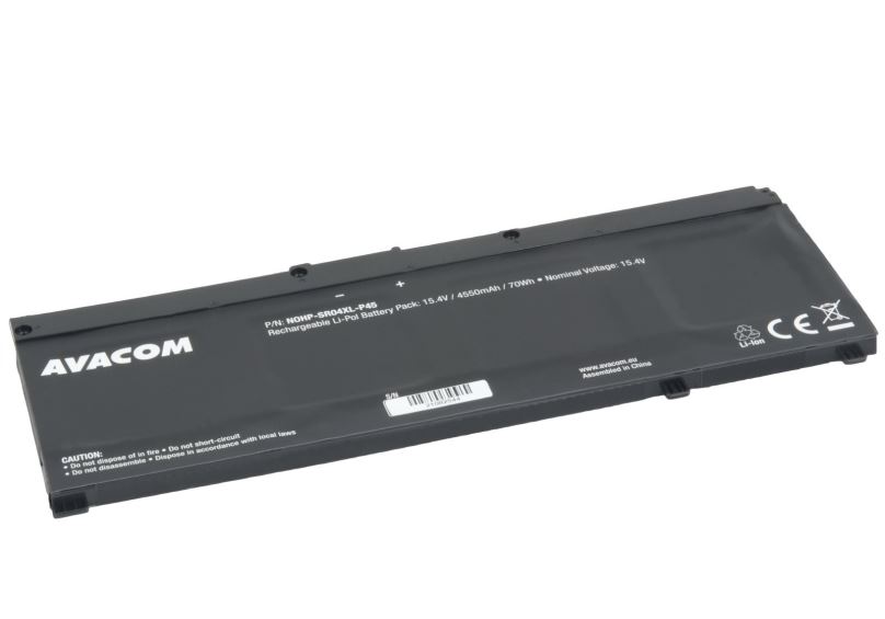 Baterie pro notebook AVACOM SR04XL pro HP OMEN 15-ce/dc/cb Pavilion 15cx Li-Pol 15,4V 4550mAh 70Wh