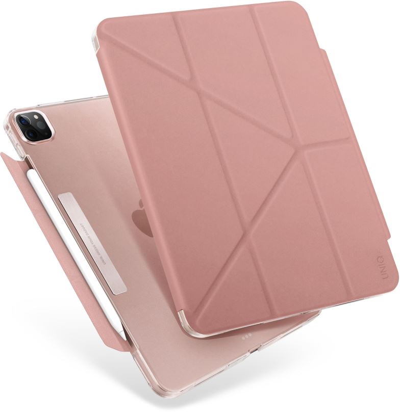 Pouzdro na tablet UNIQ Camden pouzdro pro iPad 11" (2021/2020), peony (pink)