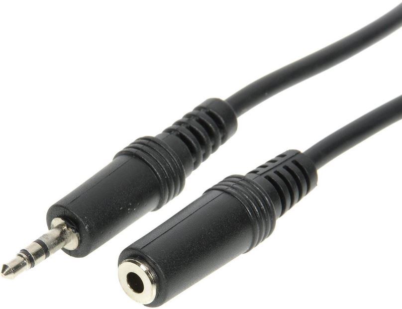 Audio kabel PremiumCord jack M 3.5 -> jack F 3.5, 5m