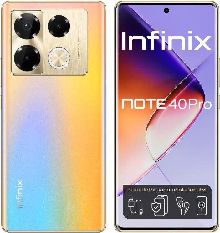 Mobilní telefon Infinix Note 40 PRO 12GB/256GB Titan Gold