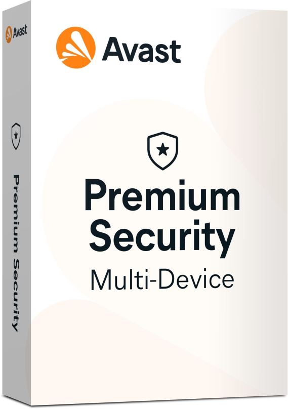 Bezpečnostní software Avast Premium Security Multi-device (až 10 zařízení) na 12 měsíců (elektronická licence)