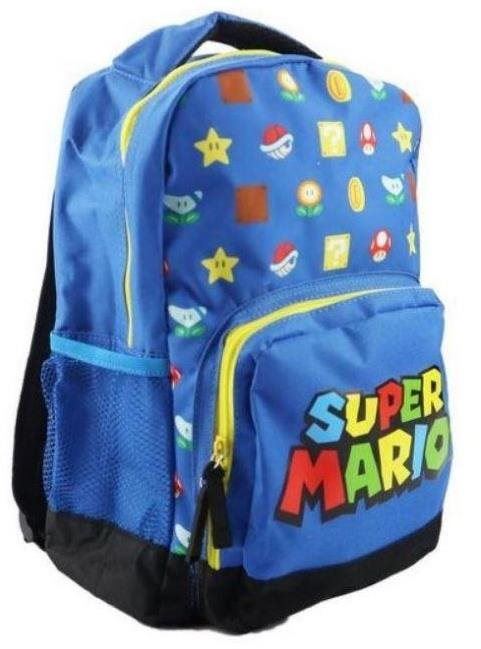 Dětský batoh Super Mario - Logo and Icons - batoh školní