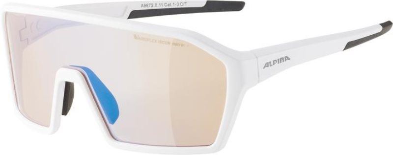 Cyklistické brýle Alpina RAM HVLM+ white matt