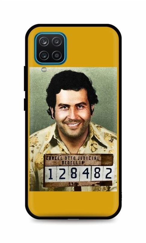 Kryt na mobil TopQ Samsung A12 silikon Pablo Escobar 56711