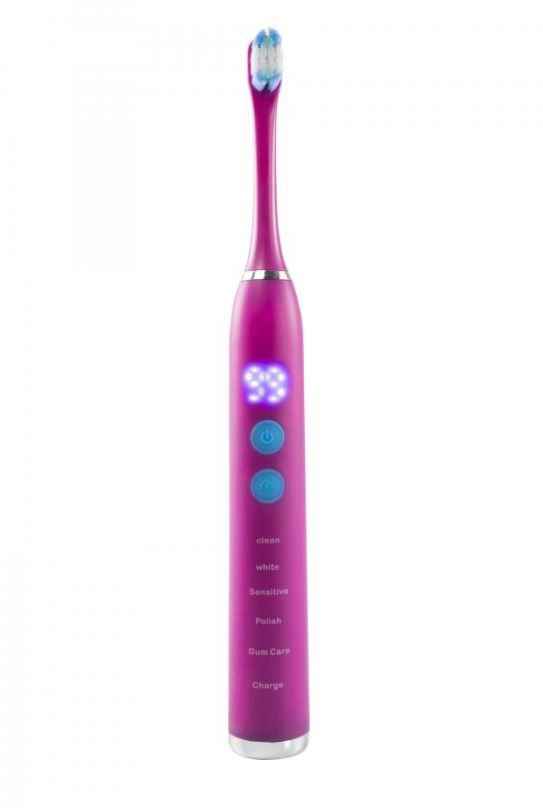 Elektrický zubní kartáček OXE Sonic T1 - Elektrický sonický zubní kartáček, růžový