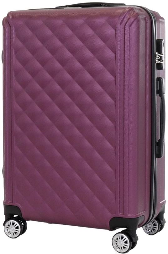 Cestovní kufr T-class® Cestovní kufr VT21191, fialová, L