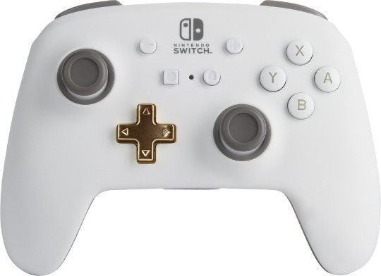 Gamepad PowerA Enhanced Wireless Controller - White - Nintendo Switch
