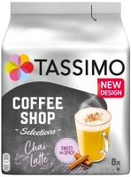 Kávové kapsle TASSIMO kapsle Coffee shop Chai Latte 8 nápojů