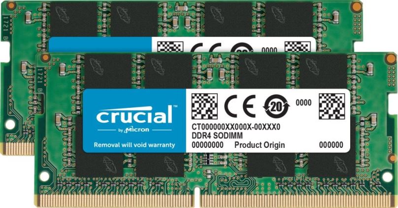 Operační paměť Crucial SO-DIMM 16GB KIT DDR4 2400MHz CL17 Single Ranked x8