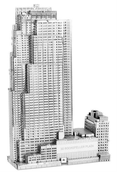 3D puzzle Metal Earth 3D puzzle 30 Rockefeller Plaza (GE Building)