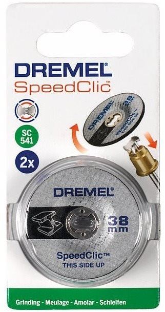 Brusný kotouč Dremel SpeedClic - brusný kotouč na sklolaminát, o 38 mm