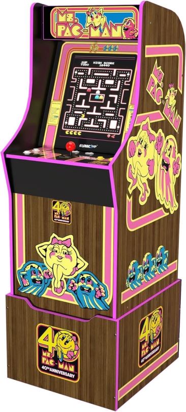 Arkádový automat Arcade1up Ms. Pac-Man 40th Anniversary Arcade Machine