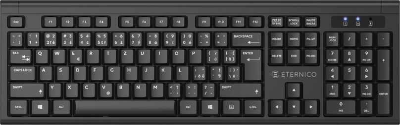 Klávesnice Eternico Essential Keyboard Wireless KS1000 - CZ/SK