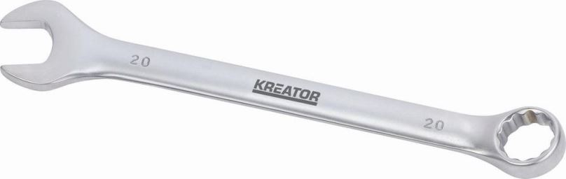 Očkoplochý klíč Kreator KRT501215 Oboustranný klíč očko/otevřený 20 225mm