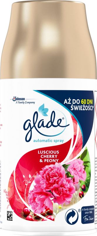 Osvěžovač vzduchu GLADE Automatic Luscious Cherry & Peony náplň 269 ml