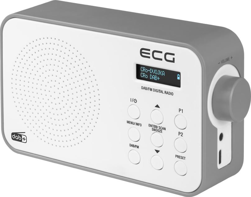 Rádio ECG RD 110 DAB White