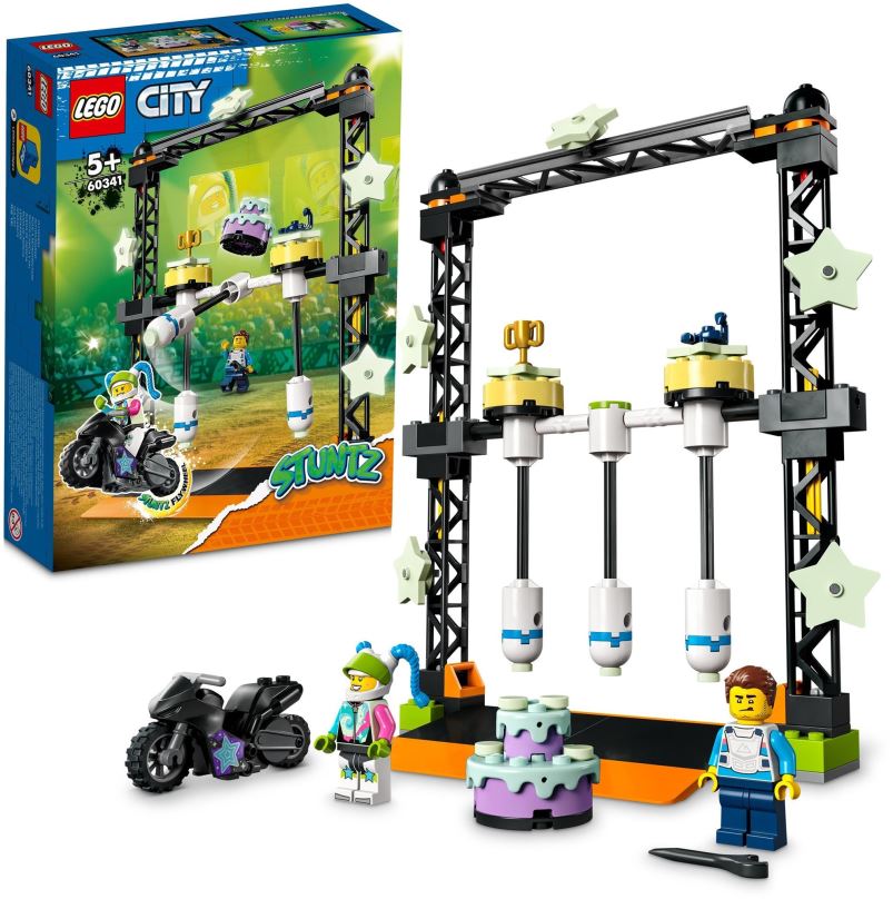 LEGO stavebnice LEGO® City 60341 Kladivová kaskadérská výzva