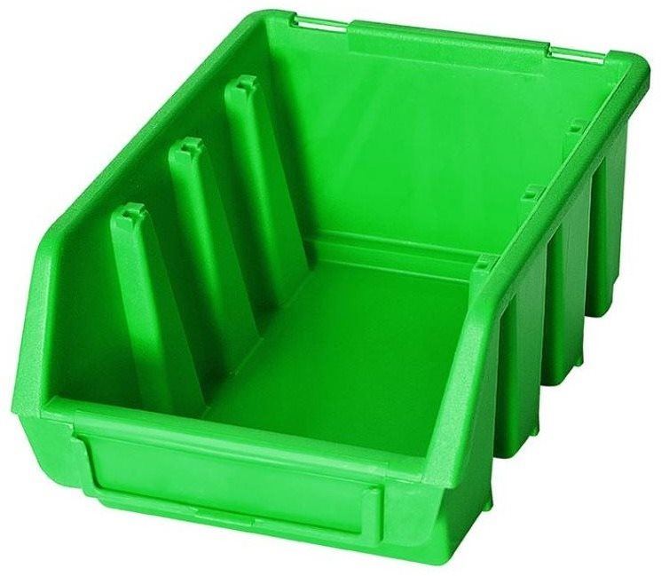 Box na nářadí Patrol Plastový box Ergobox 1 7,5 x 11,2 x 11,6 cm, zelený