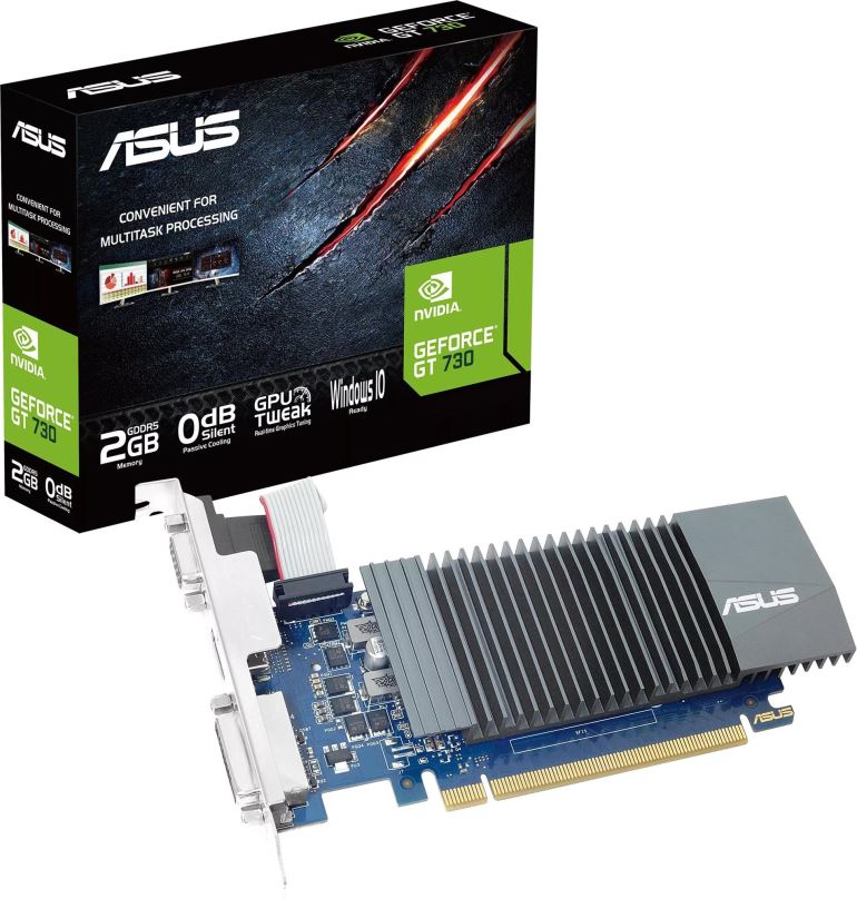 Grafická karta ASUS GeForce GT 730 2G GDDR5