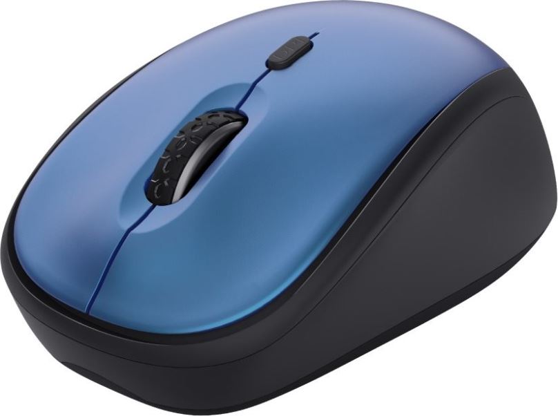 Myš Trust YVI+ Wireless Mouse ECO certified - BLUE/modrá