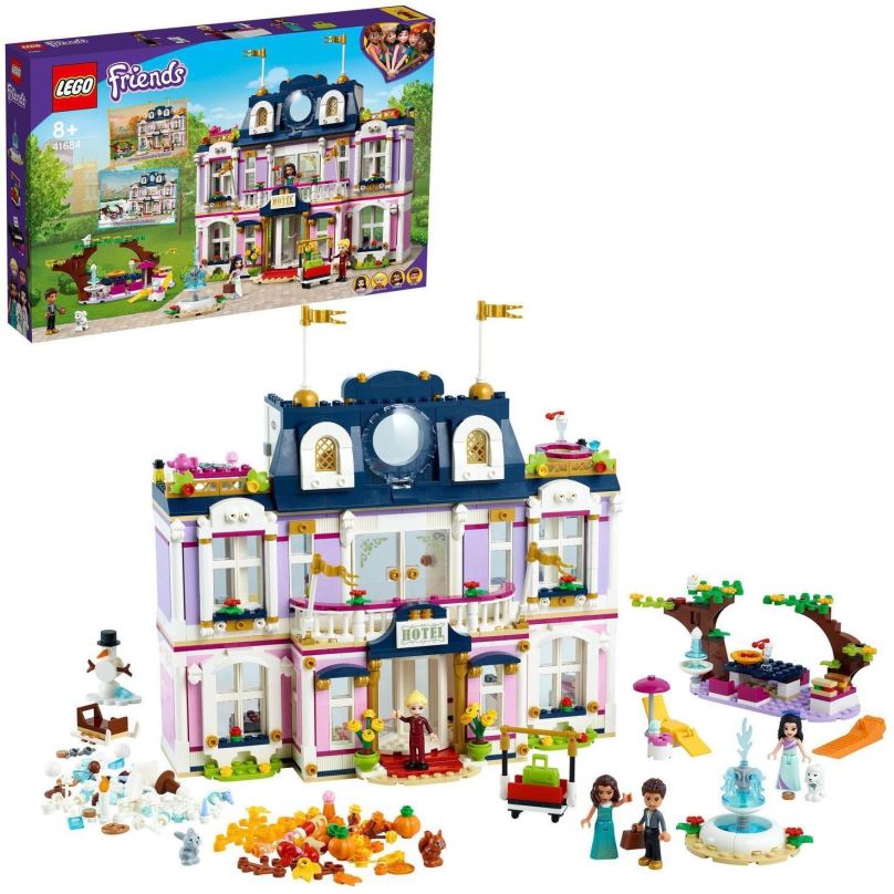 LEGO stavebnice LEGO® Friends 41684 Hotel v městečku Heartlake