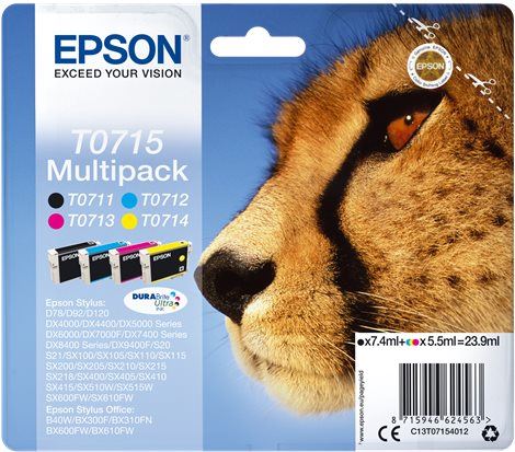 Cartridge Epson T0715 multipack