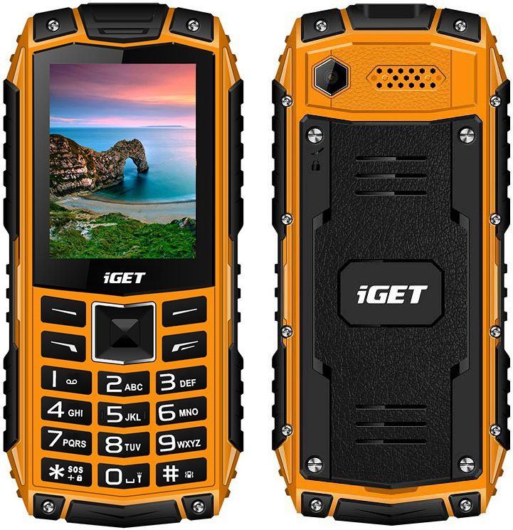 Mobilní telefon iGET Defender D10 oranžová