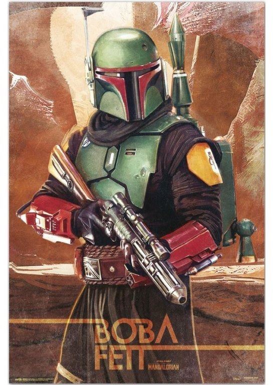 Plakát Star Wars: Boba Fett - plakát