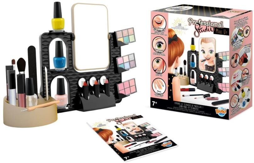 Zkrášlovací sada BUKI France Profesionální Make-Up studio V2