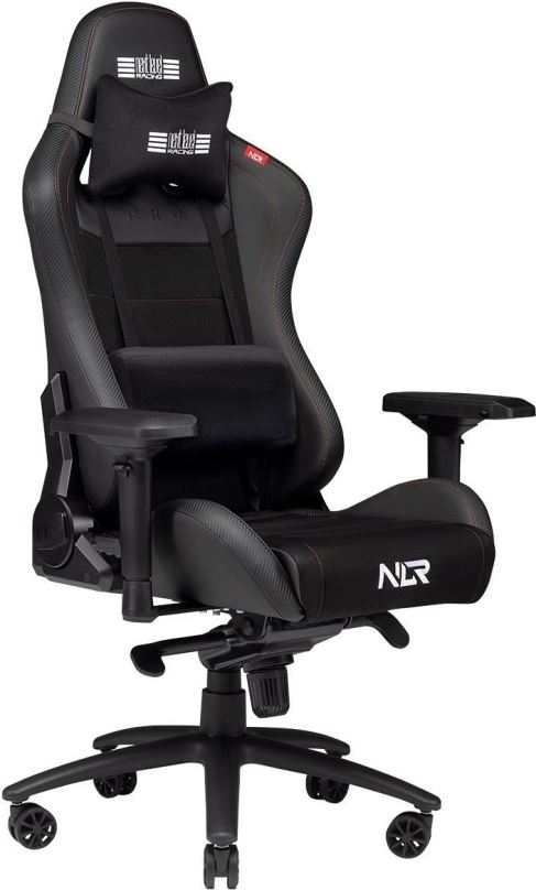 Herní židle NEXT LEVEL RACING ProGaming PU kůže / semiš, černá
