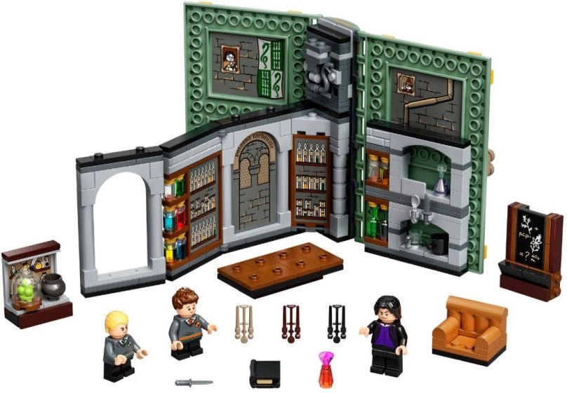 LEGO stavebnice LEGO Harry Potter TM 76383 Kouzelné momenty z Bradavic: Hodina lektvarů