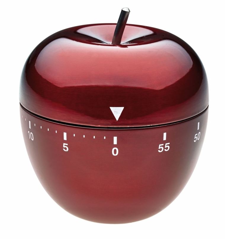 Minutka TFA Mechanická minutka TFA 38.1030.05 – jablko červené